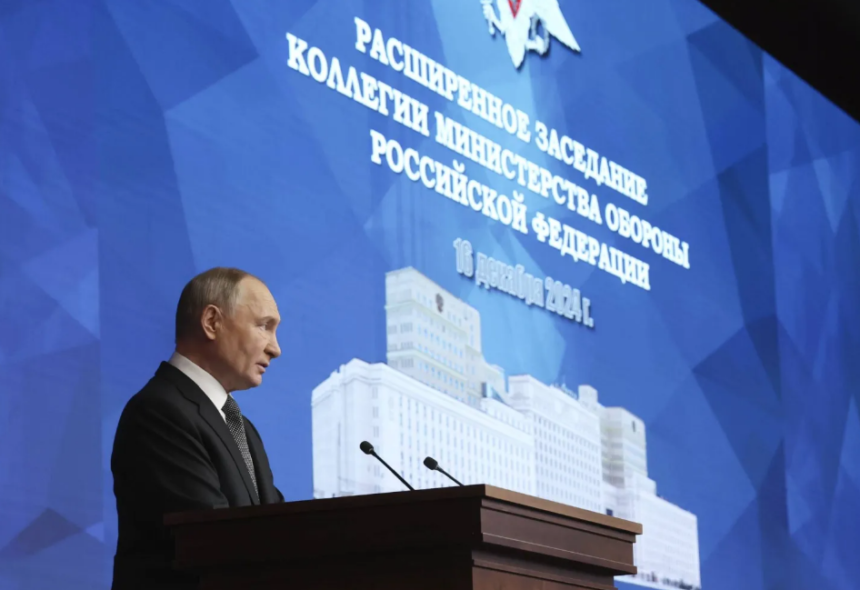 بوتين يحمل الغرب مسؤولية دفع روسيا نحو الخطوط الحمراء