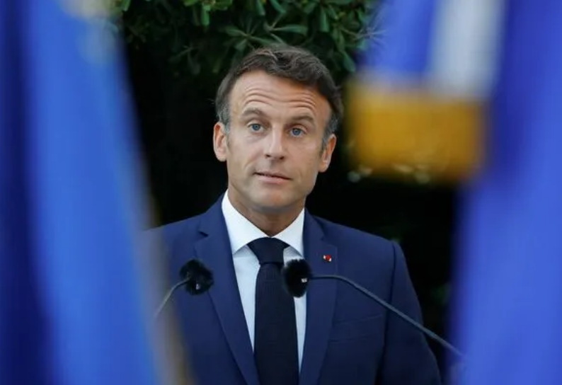 ماكرون يطالب بإرسال مساعدات إنسانية ضخمة إلى غزة