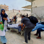 خمسة شهداء إثر قصف مدخل مستشفى الشفاء بغزة