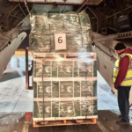 الطائرة السادسة للإغاثة السعودية تصل إلى مطار دمشق