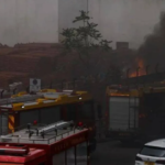 مصرع 8 أشخاص وإصابة 15 آخرين في حريق بسوق في شمال الصين