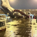 الطائرة الإغاثية السعودية السابعة تصل إلى مطار دمشق