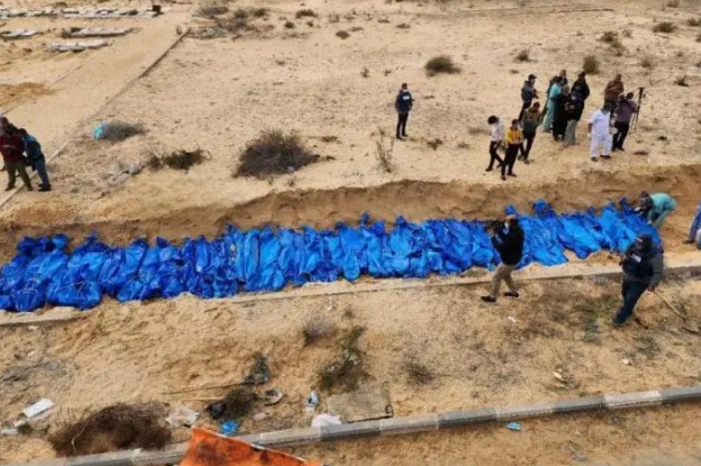 انتشال جثث 39 شهيد من رفح جنوب غزة