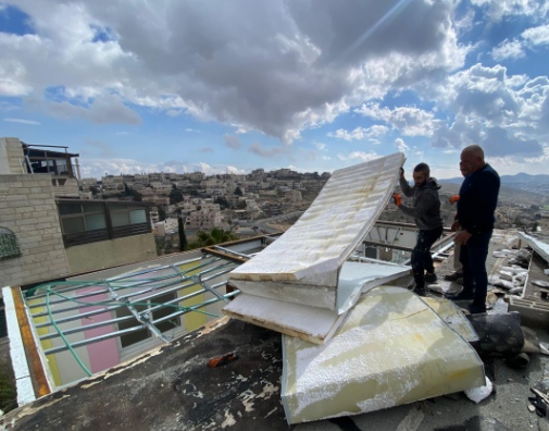 إزالة بناية وشقة سكنية في القدس