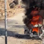 قوات الاحتلال تستهدف مركبة في مخيم نور شمس