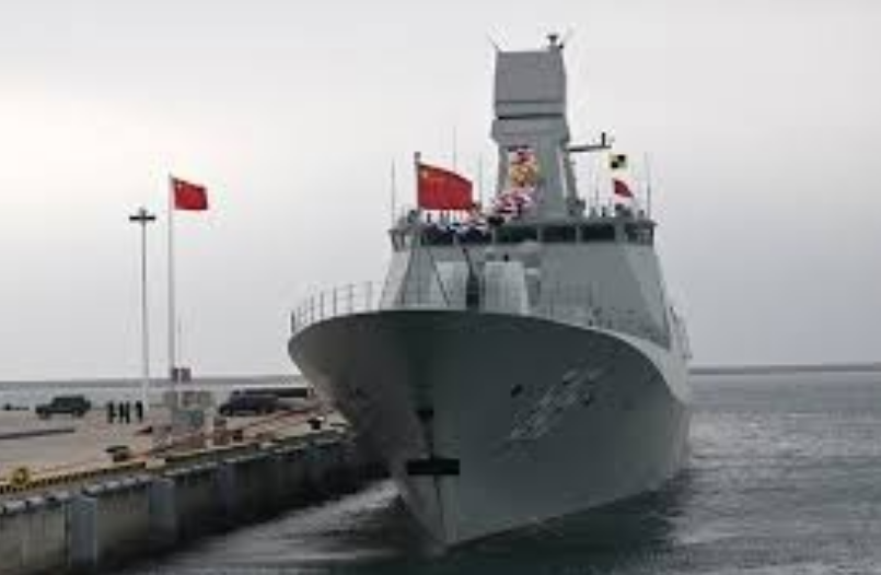 اختبار سفينة حربية من الجيل الجديد في الصين